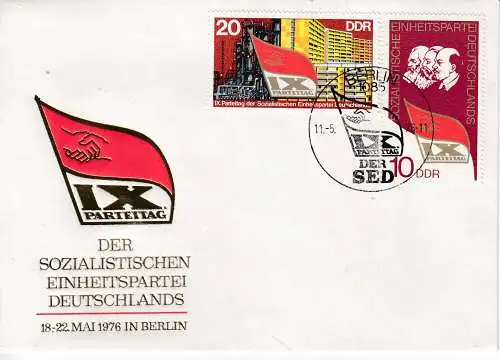 DDR  Nr FDC 2123/24