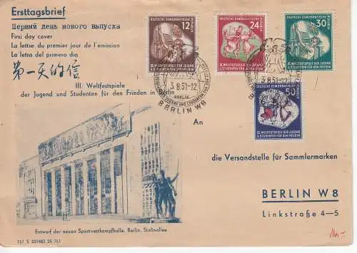 DDR  Nr FDC 289/92
