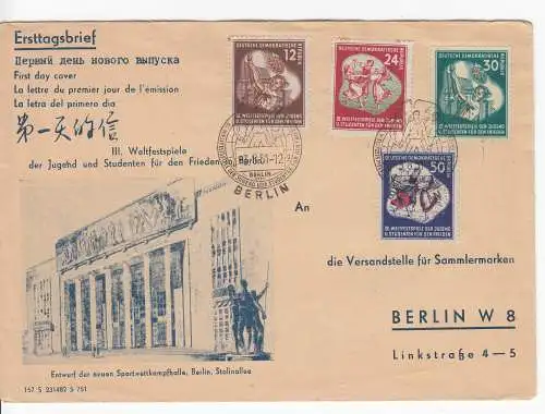 DDR  Nr FDC 289/92
