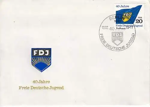 DDR  Nr FDC 3002