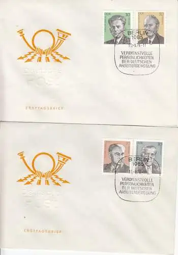 DDR  Nr FDC 2454/57