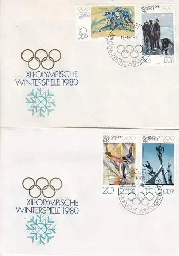 DDR  Nr FDC 2478/81