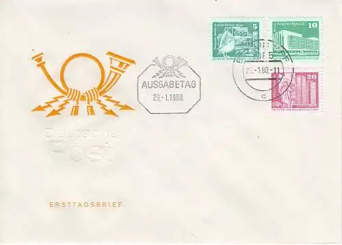DDR  Nr FDC 2483/85