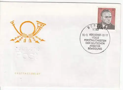 DDR  Nr FDC 2500