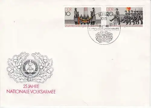 DDR  Nr FDC 2580/81
