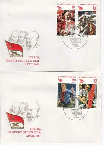DDR  Nr FDC 2595/98