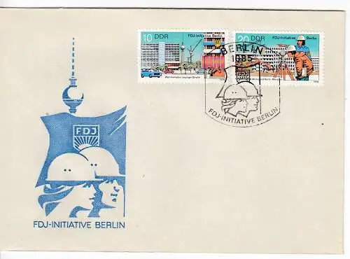 DDR  Nr FDC 2424/25