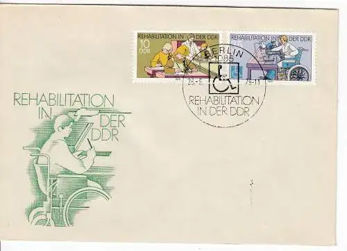 DDR  Nr FDC 2431/32