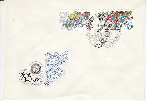 DDR  Nr FDC 2433/34
