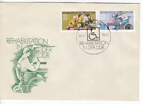 DDR  Nr FDC 2431/32