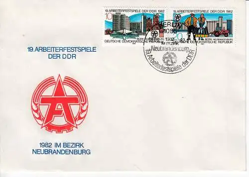 DDR  Nr FDC 2706/07