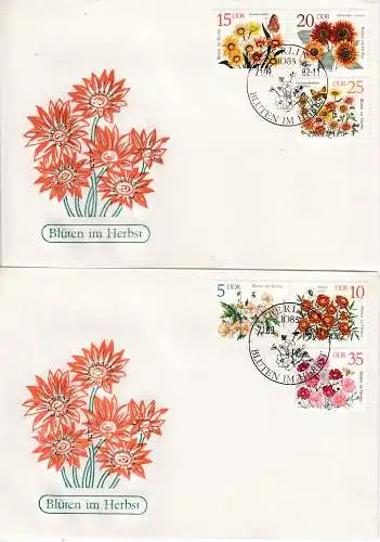 DDR  Nr FDC 2737/42