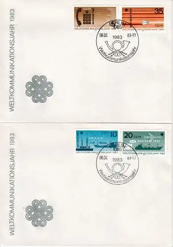 DDR  Nr FDC 2770/73