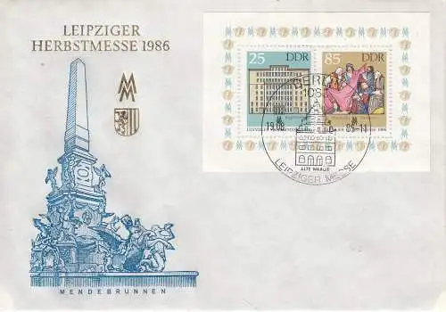 DDR  Nr FDC Block 85
