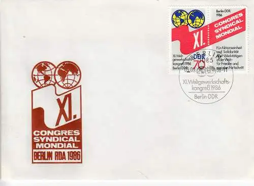 DDR  Nr FDC 3049