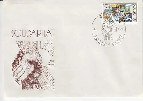 DDR  Nr FDC 3054