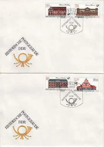 DDR  Nr FDC 3067/70