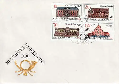 DDR  Nr FDC 3067/70