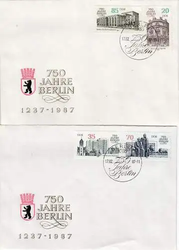 DDR  Nr FDC 3071/74