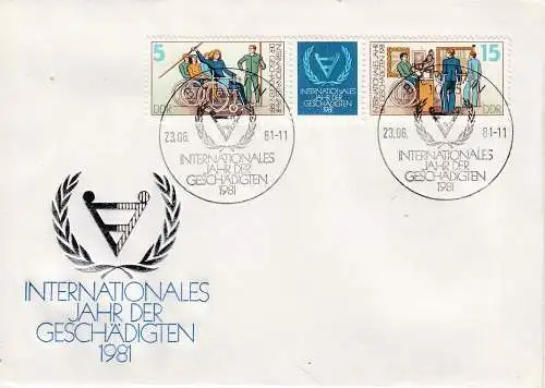 DDR  Nr FDC 2621/22