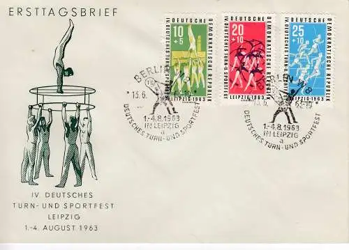 DDR  Nr FDC 963/65