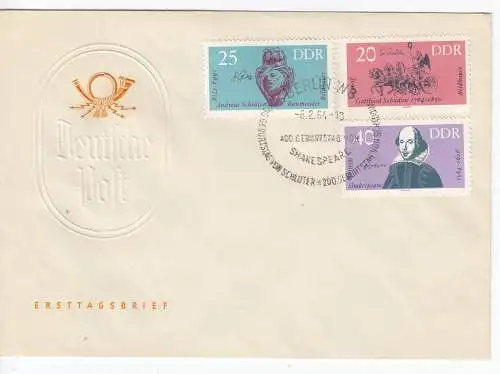 DDR  Nr FDC 1009/11