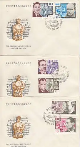 DDR  Nr FDC 1014/19