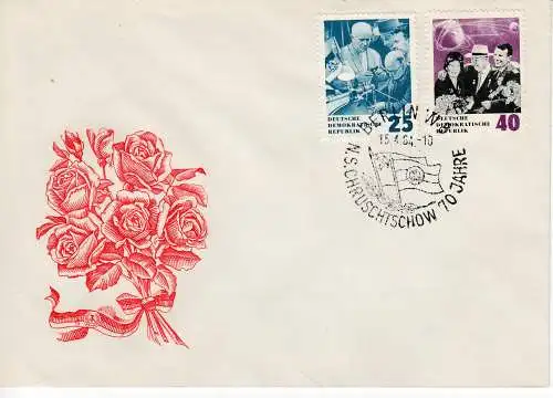 DDR  Nr FDC 1020/21