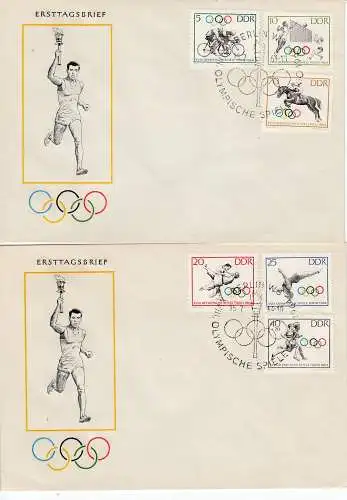 DDR  Nr FDC 1033/38