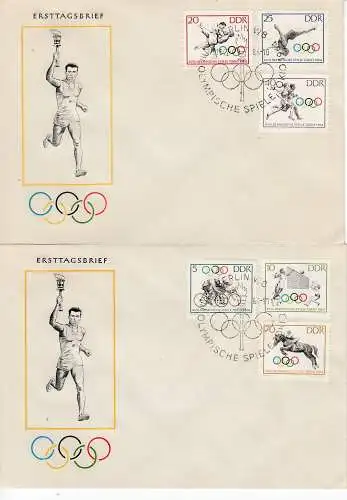 DDR  Nr FDC 1033/38