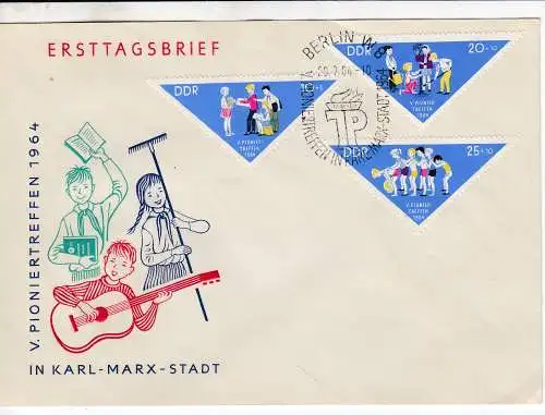 DDR  Nr FDC 1042/45