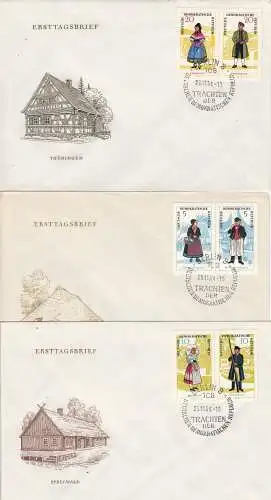 DDR  Nr FDC 1074/79