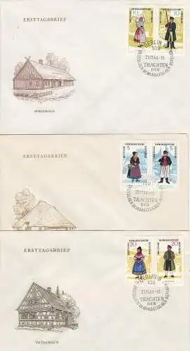 DDR  Nr FDC 1074/79