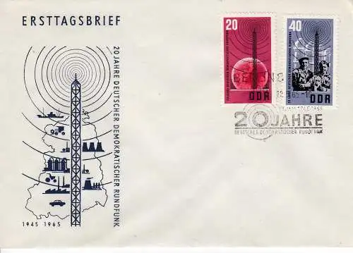 DDR  Nr FDC 1111/12