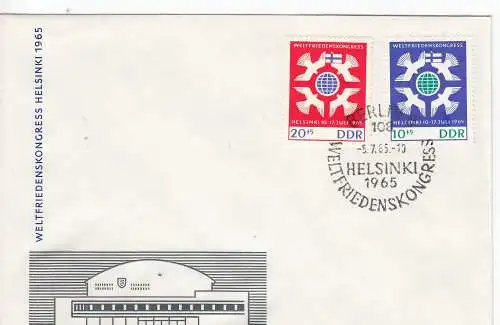 DDR  Nr FDC 1122/23