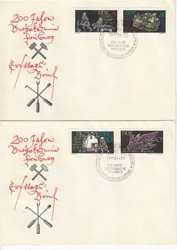 DDR  Nr FDC 1142/45