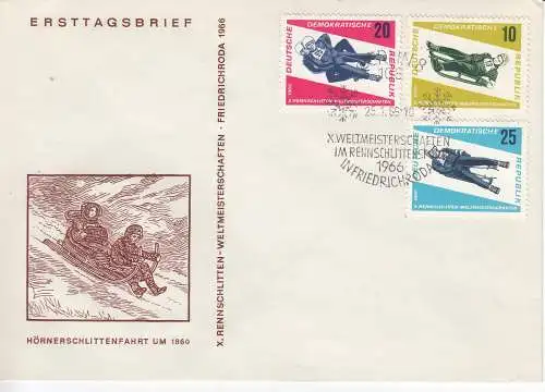 DDR  Nr FDC 1156/58