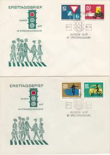 DDR  Nr FDC 1169/72