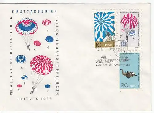 DDR  Nr FDC 1193/95