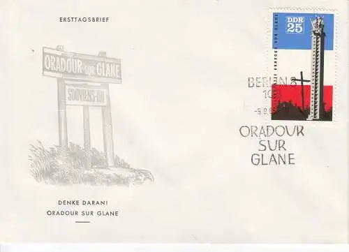 DDR  Nr FDC 1206