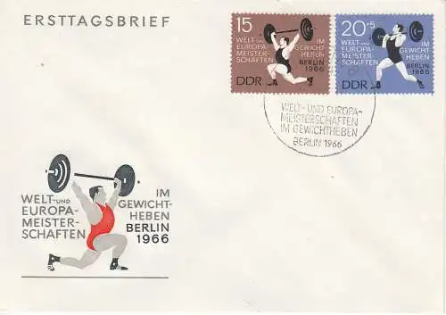 DDR  Nr FDC 1210/11