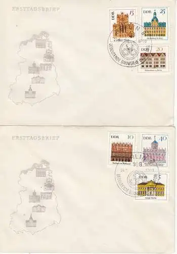 DDR  Nr FDC 1245/50