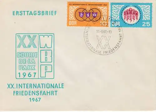 DDR  Nr FDC 1278/79