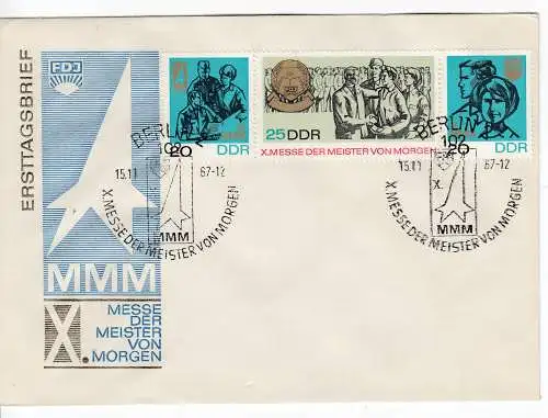 DDR  Nr FDC 1320/22