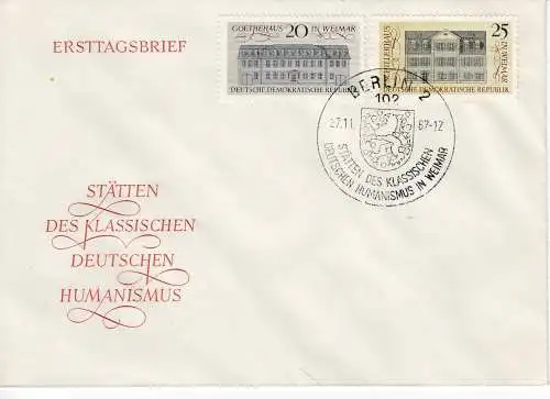 DDR  Nr FDC 1329/30