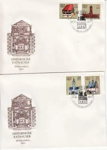 DDR  Nr FDC 2775/78