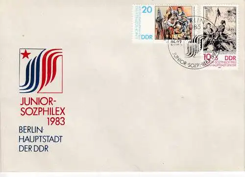 DDR  Nr FDC 2812/13