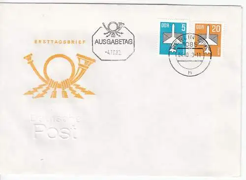 DDR  Nr FDC 2831/32