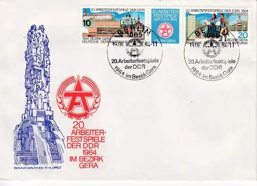 DDR  Nr FDC 2880/81