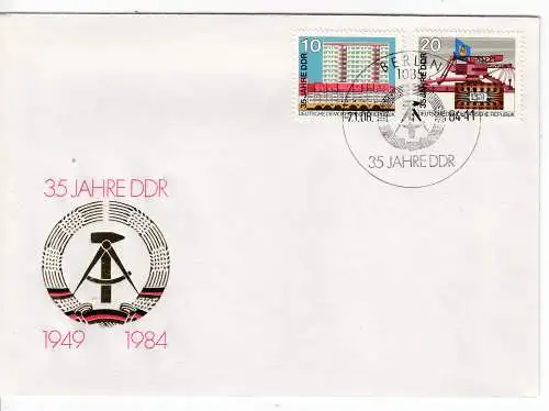 DDR  Nr FDC 2888/89